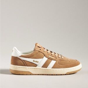 Gola Tan and White Sneakers